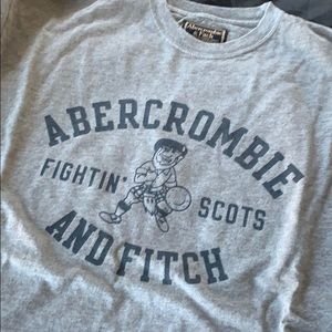 Mens Large grey AF tee s/sleeve